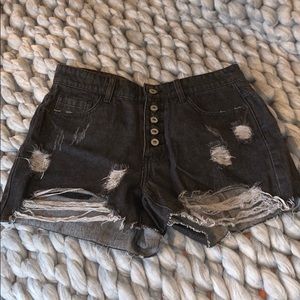 Cute Black Jean Shorts ◼️ (bought on amazon)